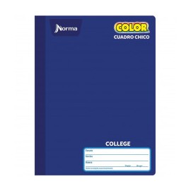 Cuaderno Cosido de 100 Hojas College de Cuadro Chico Norma 360